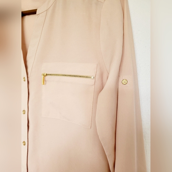 Calvin Klein Women's Career/Office Shirt, Dust Pink, Medium Size - Picture 15 of 16